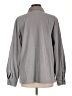 Koret Gray Long Sleeve Blouse Size L - photo 2