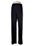 MING WANG Solid Blue Casual Pants Size M - photo 1