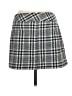 Express Design Studio Plaid Gray Casual Skirt Size 10 - photo 2