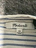 Madewell 100% Viscose Stripes Gray Sleeveless Blouse Size XS - photo 7