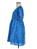 Rhode 100% Cotton Argyle Blue Casual Dress Size S - photo 5