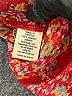 Pins and Needles 100% Polyester Red 3/4 Sleeve Blouse Size S - photo 8