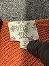 Hippie Rose Orange Pullover Sweater Size L - photo 7