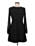 J.Crew 100% Polyester Solid Black Cocktail Dress Size 6 (petite) - photo 1