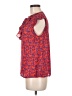 Collective Concepts 100% Polyester Red Sleeveless Blouse Size M - photo 5