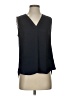 Vince Camuto 100% Polyester Black Sleeveless Blouse Size S - photo 1