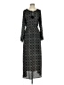 The Limited 100% Polyester Paisley Black Casual Dress Size XS - photo 1