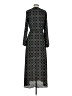 The Limited 100% Polyester Paisley Black Casual Dress Size XS - photo 2