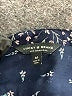 Lucky Brand Polka Dots Blue Long Sleeve Blouse Size M - photo 7