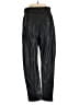 Zara Black Faux Leather Pants Size 00 - photo 2