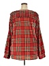 Unbranded Red Long Sleeve Blouse Size 2X - photo 2