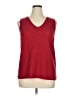 Eileen Fisher 100% Wool Red Sweater Vest Size XL - photo 1