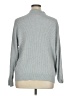 Lands' End Solid Gray Turtleneck Sweater Size XL - photo 2
