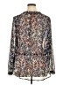 Liz Claiborne Silver Long Sleeve Blouse Size XL - photo 2
