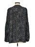 Ann Taylor LOFT 100% Polyester Polka Dots Black Long Sleeve Blouse Size S - photo 2
