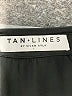 TAN + LINES 100% Polyester Black Short Sleeve Blouse Size M (estimated) - photo 7