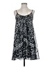 Express 100% Polyester Print Black Casual Dress Size XS - photo 1