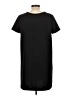 Zara Solid Black Casual Dress Size L - photo 2