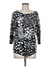 Cupio Black 3/4 Sleeve Top Size M - photo 1