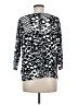Cupio Black 3/4 Sleeve Top Size M - photo 2