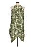 MSK 100% Rayon Polka Dots Green Casual Dress Size XS (petite) - photo 2