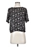 Elodie Black Short Sleeve Blouse Size S - photo 1