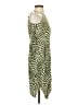 MSK 100% Rayon Polka Dots Green Casual Dress Size XS (petite) - photo 4