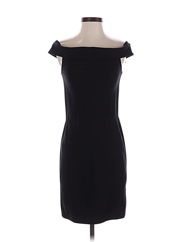 Halston Heritage Cocktail Dress In Black