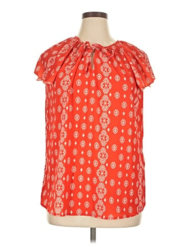 SimpleFun Short Sleeve Blouse (view 1)