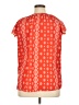 SimpleFun 100% Polyester Orange Short Sleeve Blouse Size XL - photo 2