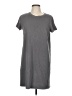 Universal Thread 100% Cotton Solid Gray Casual Dress Size M - photo 1