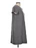 Universal Thread 100% Cotton Solid Gray Casual Dress Size M - photo 4