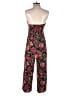 American Eagle Outfitters Floral Black Jumpsuit Size S - photo 2