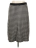 Kasper Houndstooth Gray Casual Skirt Size XL - photo 1