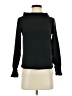 Ann Taylor 100% Polyester Black Long Sleeve Top Size XXS - photo 1