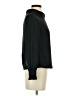 Ann Taylor 100% Polyester Black Long Sleeve Top Size XXS - photo 4