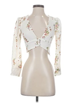 Reformation 3/4 Sleeve Blouse