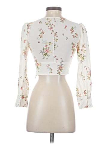 Reformation 3/4 Sleeve Blouse (view 2)