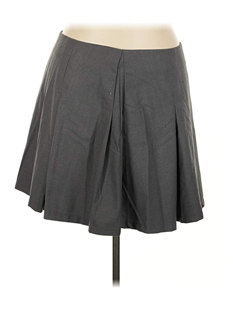 Pre-owned Cider Casual Skirt In Gray