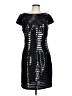 Ali Ro Graphic Black Cocktail Dress Size 12 - photo 1