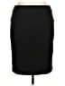 Elle Solid Black Casual Skirt Size XL - photo 2