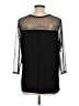 Lane Bryant 100% Polyester Black 3/4 Sleeve Blouse Size 12 - 16 Plus (0) - photo 2