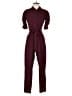 Joie Solid Burgundy Jumpsuit Size S - photo 1