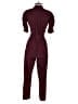 Joie Solid Burgundy Jumpsuit Size S - photo 2