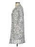 Z Supply 100% Rayon Animal Print Silver Casual Dress Size XS - photo 5