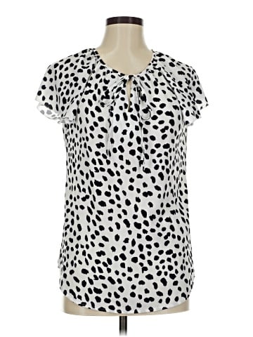SimpleFun Short Sleeve Blouse (view 1)