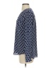 Express Outlet 100% Polyester Blue Long Sleeve Blouse Size S - photo 5