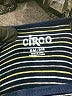 Circo 100% Cotton Stripes Green Long Sleeve Onesie Size 6-9 mo - photo 3