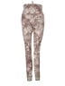 Athleta Print Brown Tan Casual Pants Size S - photo 2
