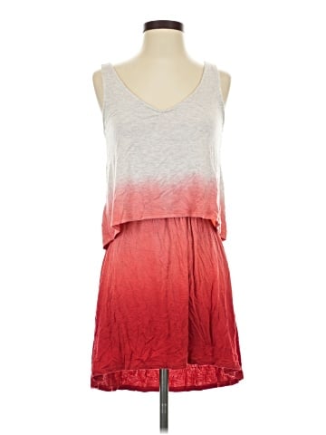 Mandarin Blue Casual Dress (view 1)